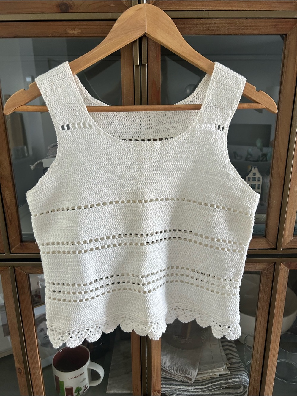 Handmade Crochet Knit Tank Top - Picture 3 of 12